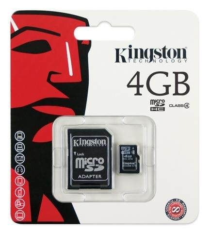 Cartão Memória Micro Sd Kingston 4gb